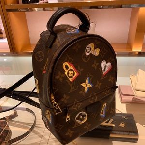 Louis Vuitton Palm Springs Mini Love Lock Edition